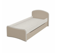 Выкатная кровать для двоих детей Комби МН-211-09 капучино