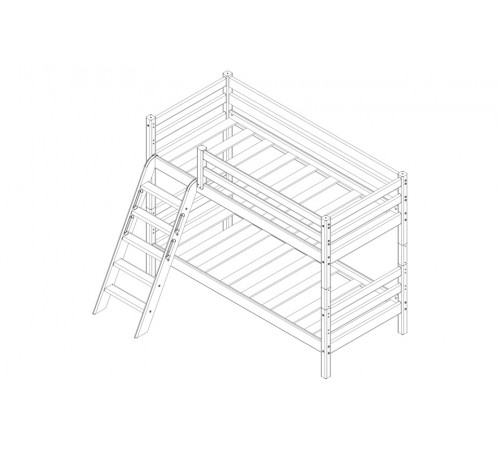 Детская кровать-чердак Соня Вариант-12 Детская кровать-чердак Соня Вариант-12