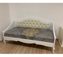 Односпальная кровать Анджелика MUR-115-01/1 с каретной стяжкой